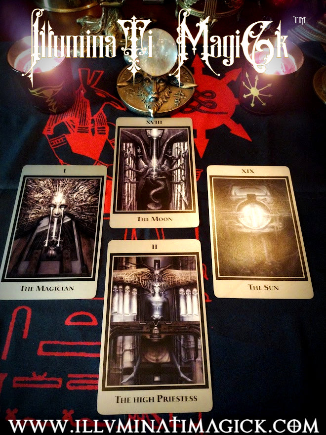 The Baphomet Tarot of the Underworld Reading